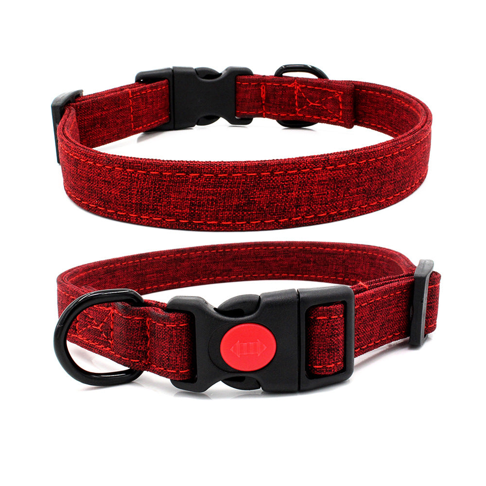 Canvas Dog Collar