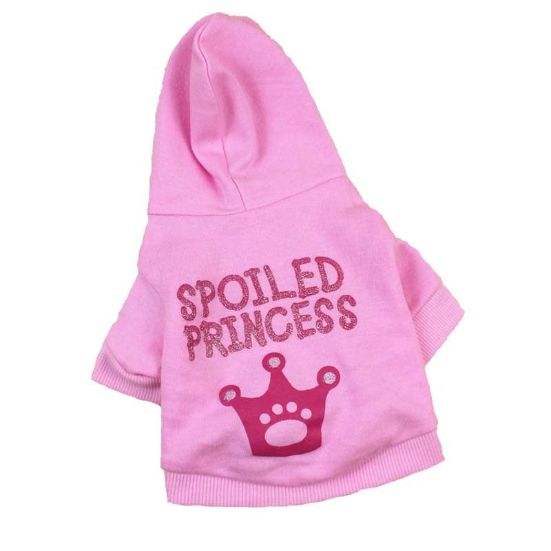 Princess Hooded Cat Clothes