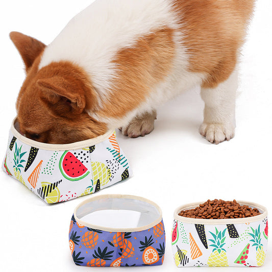 Foldable Waterproof Dog Bowl