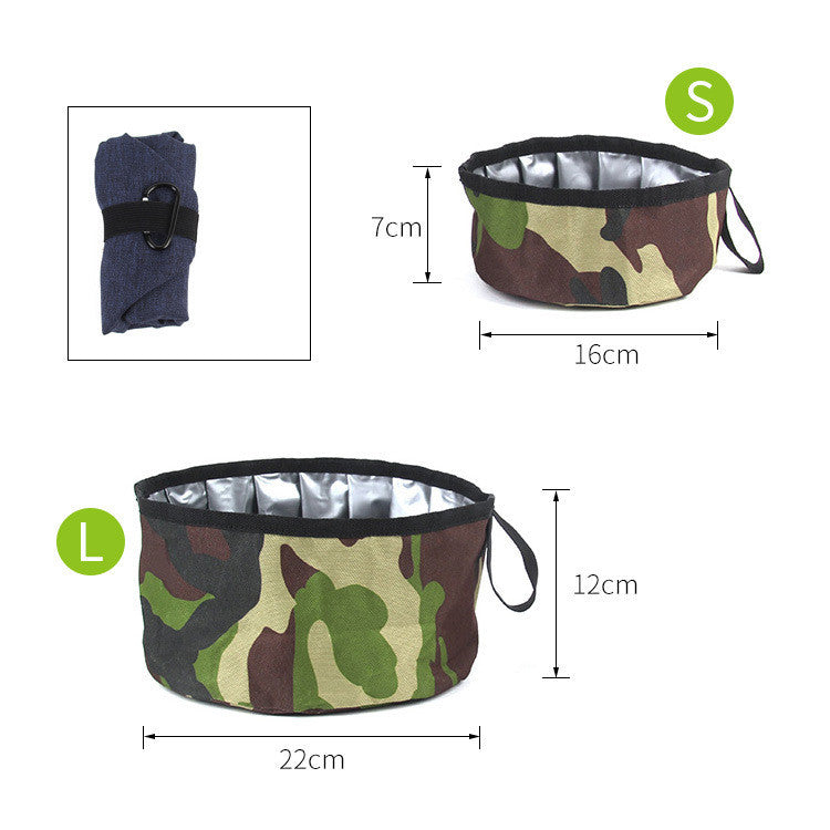 Portable Folding Food Bowl