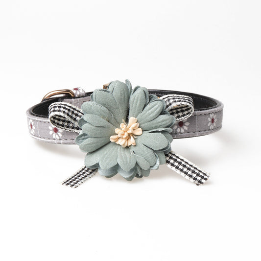 Flower Dog Collar