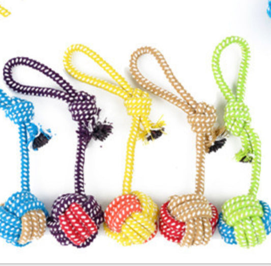 Hand Knitted Dog Toy