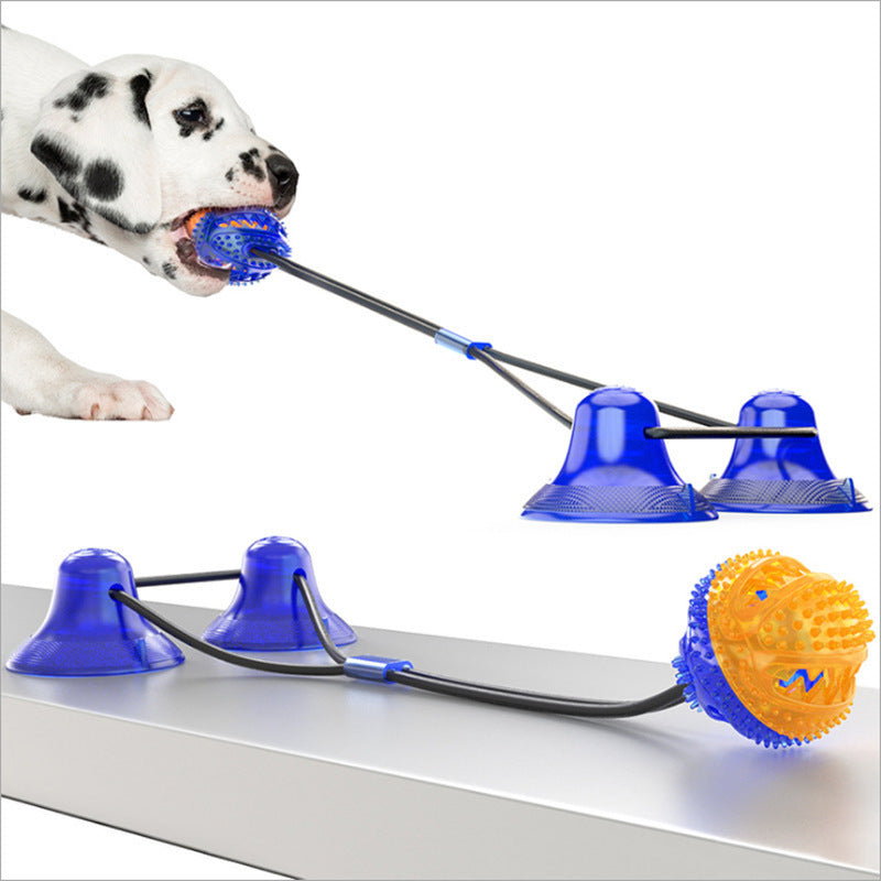 Double Suction Cup Pull Toy