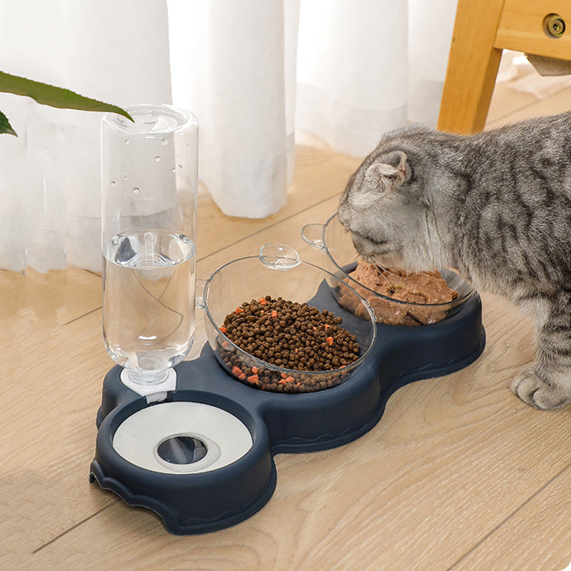 Cat Double Bowl