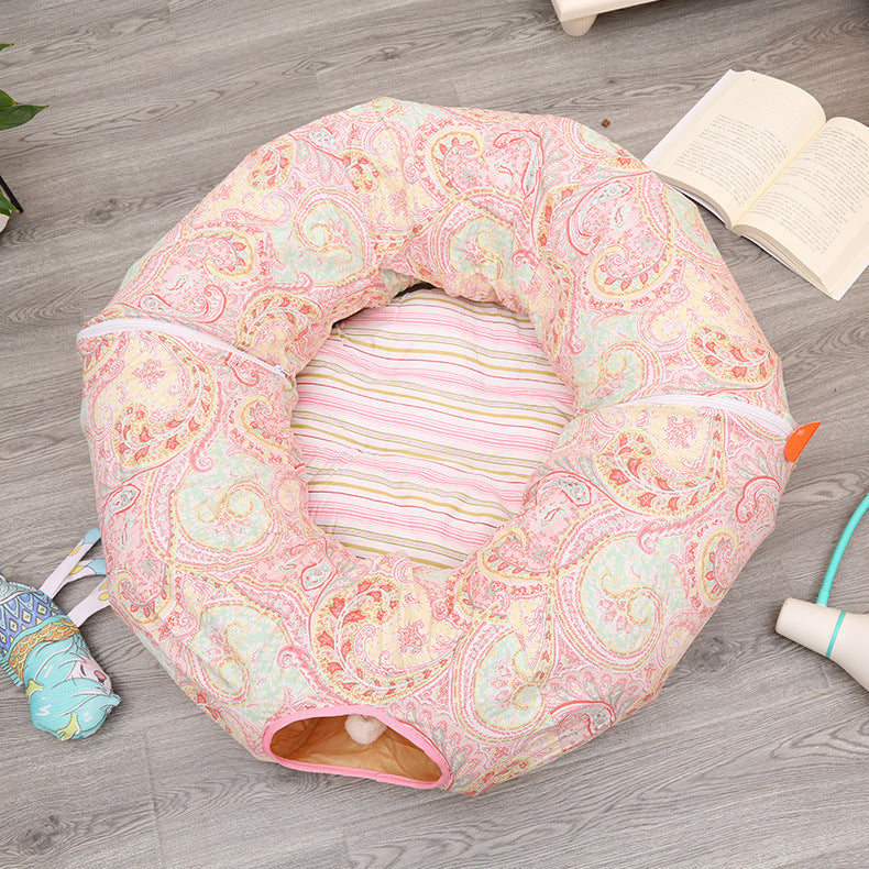 Cat Tunnel Sleeping Nest