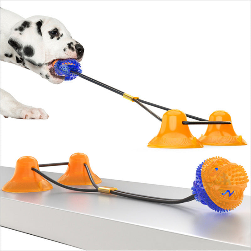 Double Suction Cup Pull Toy