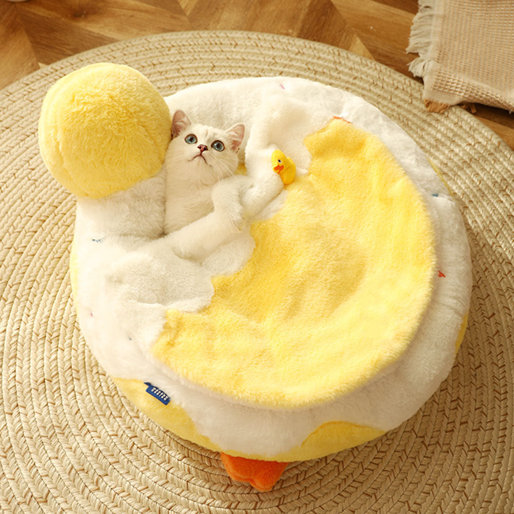 Quack-tastic Cat Bed