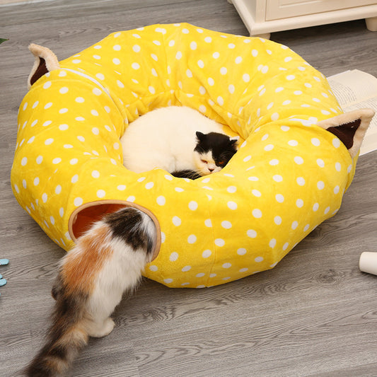 Cat Tunnel Sleeping Nest