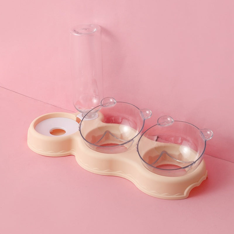 Cat Double Bowl