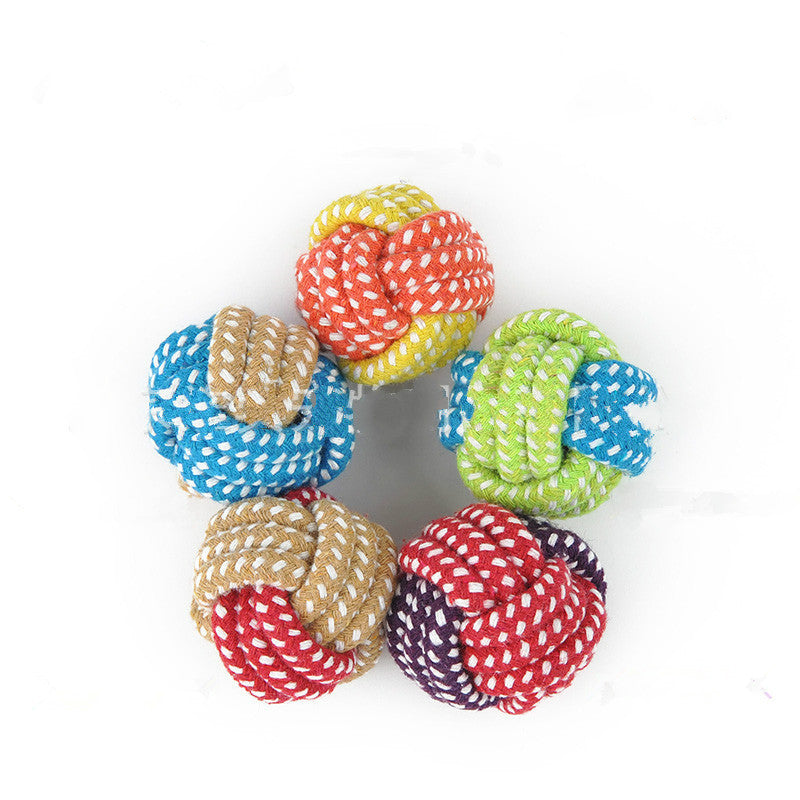 Hand Knitted Dog Toy