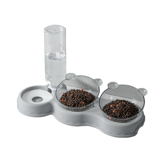 Cat Double Bowl