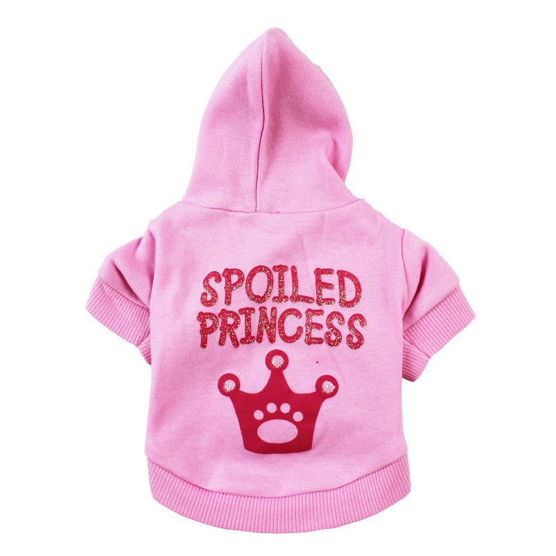 Princess Hooded Cat Clothes