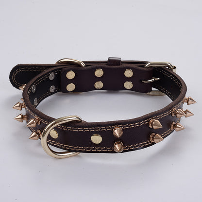 Cowhide Dog Collar