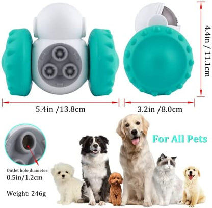 Dog Toy Treat Dispensing Puppy Toys Automatic Durable Puzzle Toy